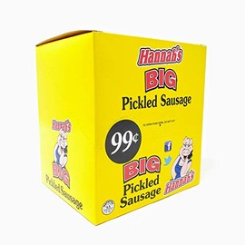 Hannah's Pickled Sausage PP .99