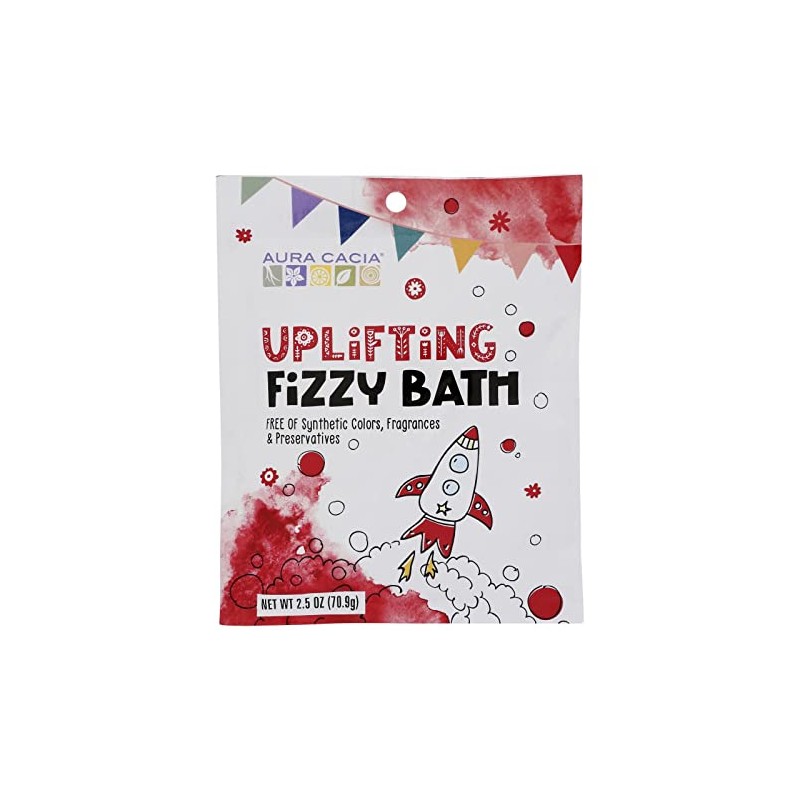 Aura Cacia Kids, Uplifting Fizzy Bath, 2.5 oz (70.9 g)