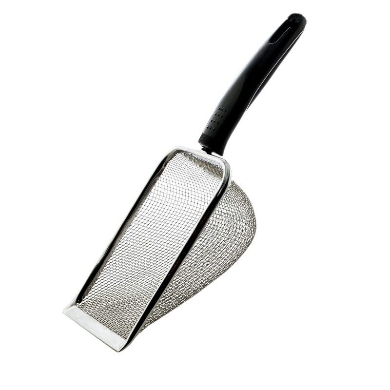 TropicShop Terrariums Metal Scoop for Reptile Faeces, Sand Sieve, Pooper