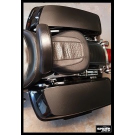 lid skins Hard bag lid covers Fits Street glide, Road King,Street Glide,Electra 94-2013
