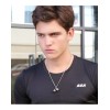 Jextech Collar Con Colgante De Mancuerna Acero Inoxidable Gym Fit