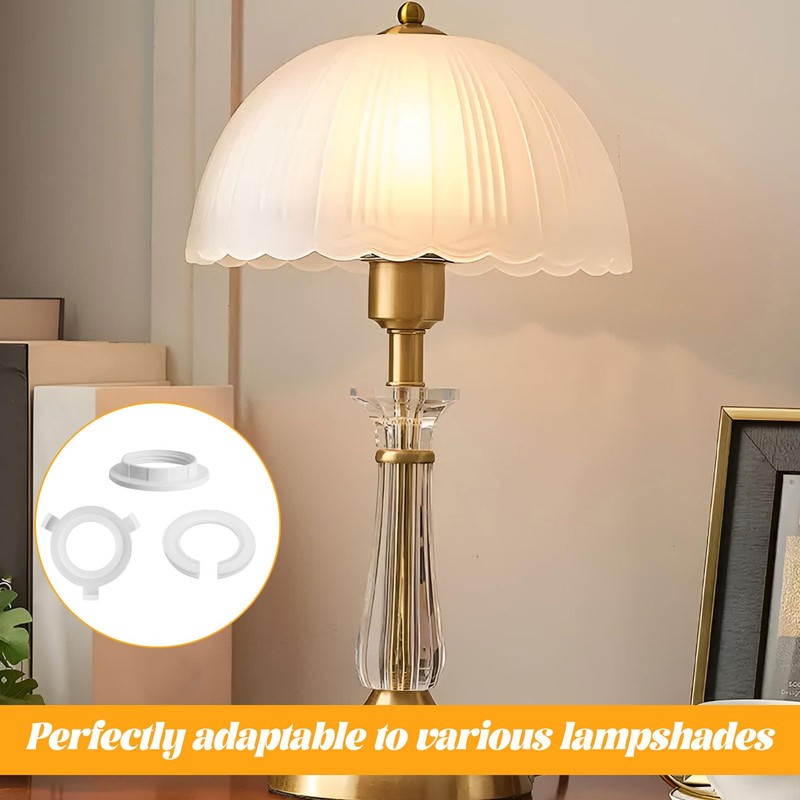 Lampshade Reducer Ring, 16 Pcs Lamp Shade Reducer Ring, E14