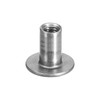 uxcell M6 T-Nuts, 24pcs Carbon Steel Tee Nuts, Round Base