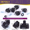 Swpeet 30Pcs 20Amp Thermal Circuit Breaker with Quick Connect Terminals