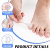 10 Pcs Gel Toe Separators for Overlapping Toes Bunion Protector