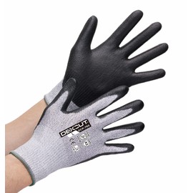 Weed DEXCUT DCP-765 Cut Resistant Gloves, Level B, Touchscreen Compatible, Work Gloves, Urethane, Cutter Work, Equipment Work, Outdoor, Medium Size, Pack of 1