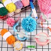 Pompom Maker Kit 6 Pom, 12 Pcs Handmade Pom Pom