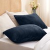 BEDELITE Flannel King Size Pillow Cases Set of 2, Super