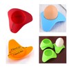 NentMent 4 Pack Egg Cups Serving Holder Silicone Stand Base