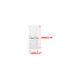 25PCS RC Airplane Pinned Nylon Hinges for RC Plane Replacement