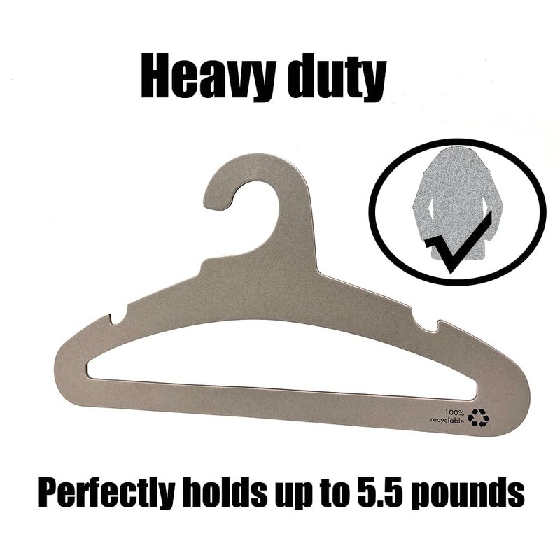20Pack Koobay 17" Adult Clothes Coat Eco Recyclable Paper Cardboard