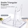 10 Pcs Purse Display Stand, Adjustable Acrylic Handbag Holder