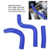 3PCS Silicone Radiator Coolant Hose Pipe Kit Stable Connection Leak