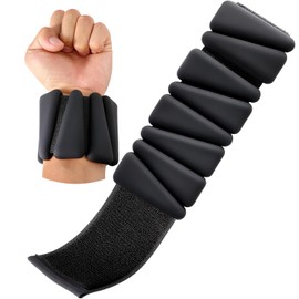 T98 Wrist Weights 2 Lbs, Wrist and Ankle Weights for Women Set of 2, Adjustable and Waterproof Arm Weights for Strength Training, Walking, Pilates, Yoga, Swimming, Home and Gym