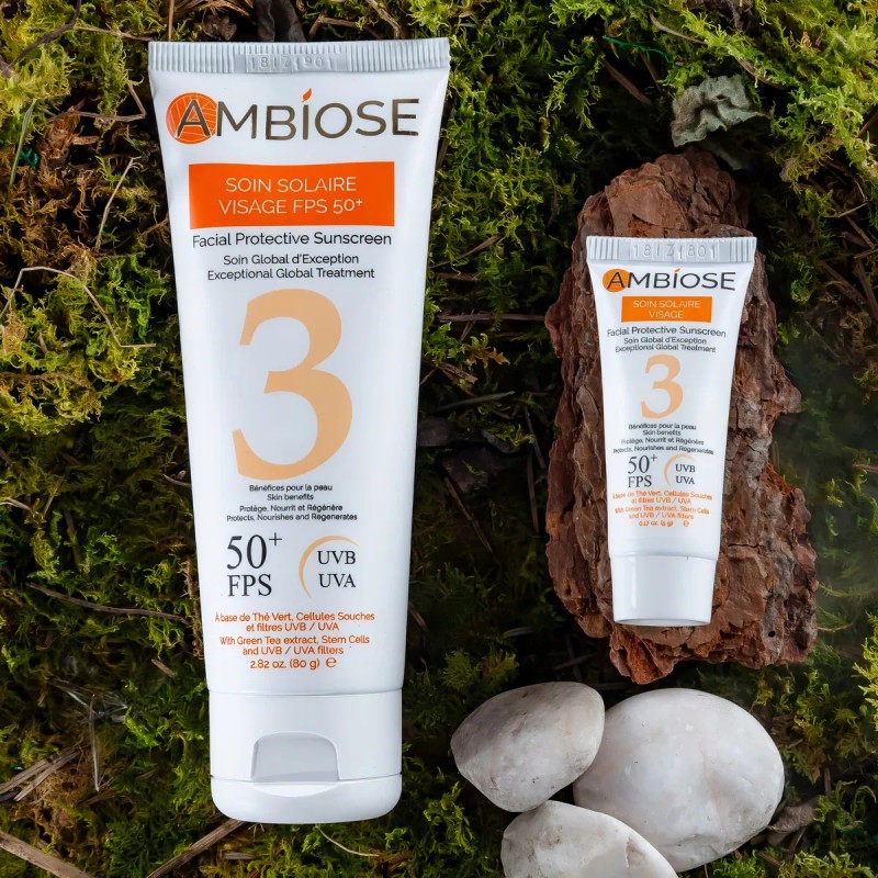 Protector Solar Facial Crema Efecto Rejuvenecedor Ambiose Fps Mate Hidratante