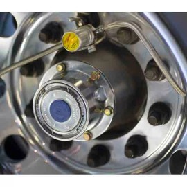 Crossfire Tire Equalizer Valve With Stainless Steel Hoses - 120 PSI