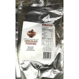 Tea Zone Premium Powder Mix Custard Pudding Egg Milk Chocolate Flavor 2.2 LB - Chocolate