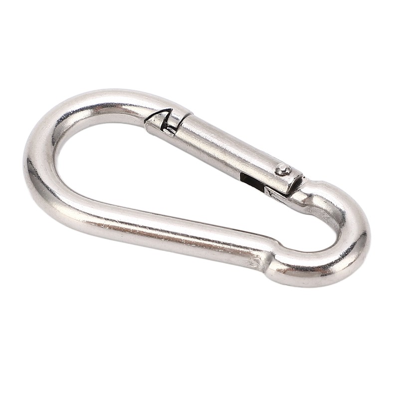 10Pcs Carabiner Clip Spring Snap Hook Heavy Duty Quick Link