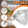 SiliFine Stainless Steel Reinforced Bouillon Sieve Strainer Cone Fine Mesh