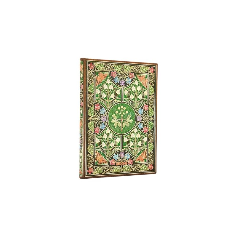 Paperblanks/Paper Blanks DJ1214-7 2026 Edition Diary Hardcover Midi Mimosa