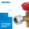 GOK 90° PS 4 Bar Loose Control Valve