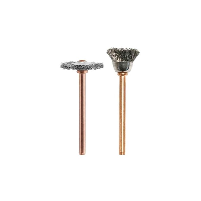 Dremel 448 Stainless Steel Brush 2-Piece Set