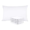Hachette Pillow Cases 4 Pack Egyptian Cotton 200 Thread Count