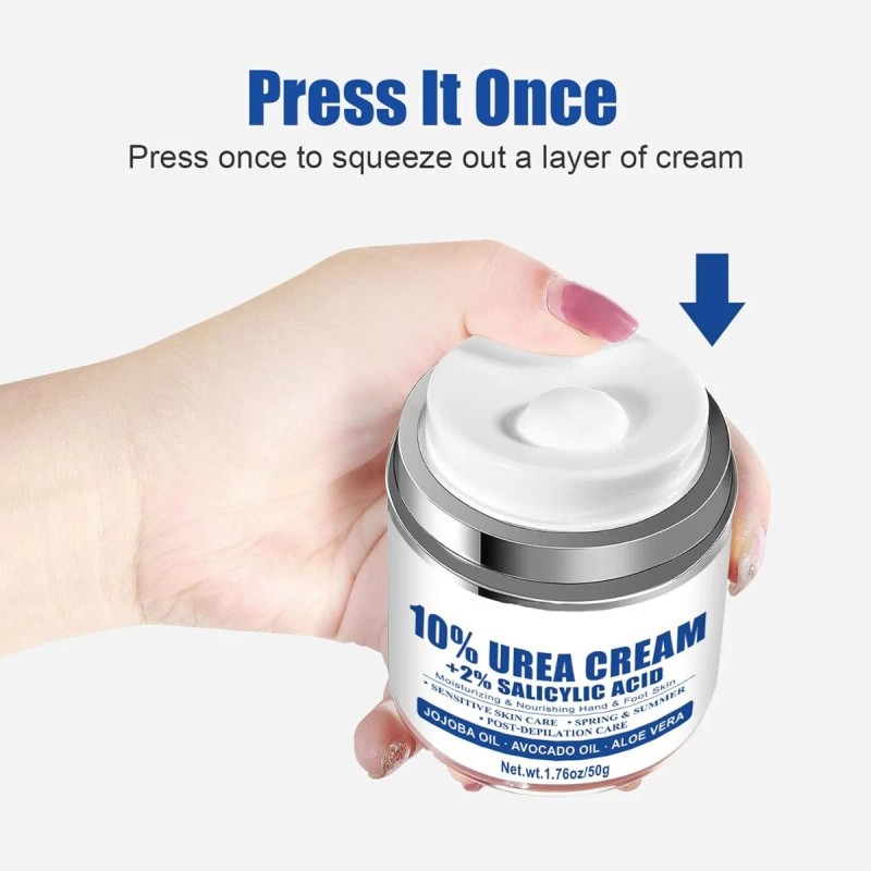 Crema Para Pies Con 10% De Urea + 2% De