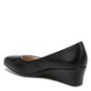 LifeStride Women's Groovy Wedge Pump, black, 8 W US