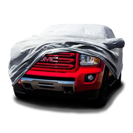 MFK CarsCover Custom Fit 2015-2020 GMC Canyon Crew Cab 6ft Bed Box Truck Car Cover Heavy Duty All Weatherproof Ultrashield