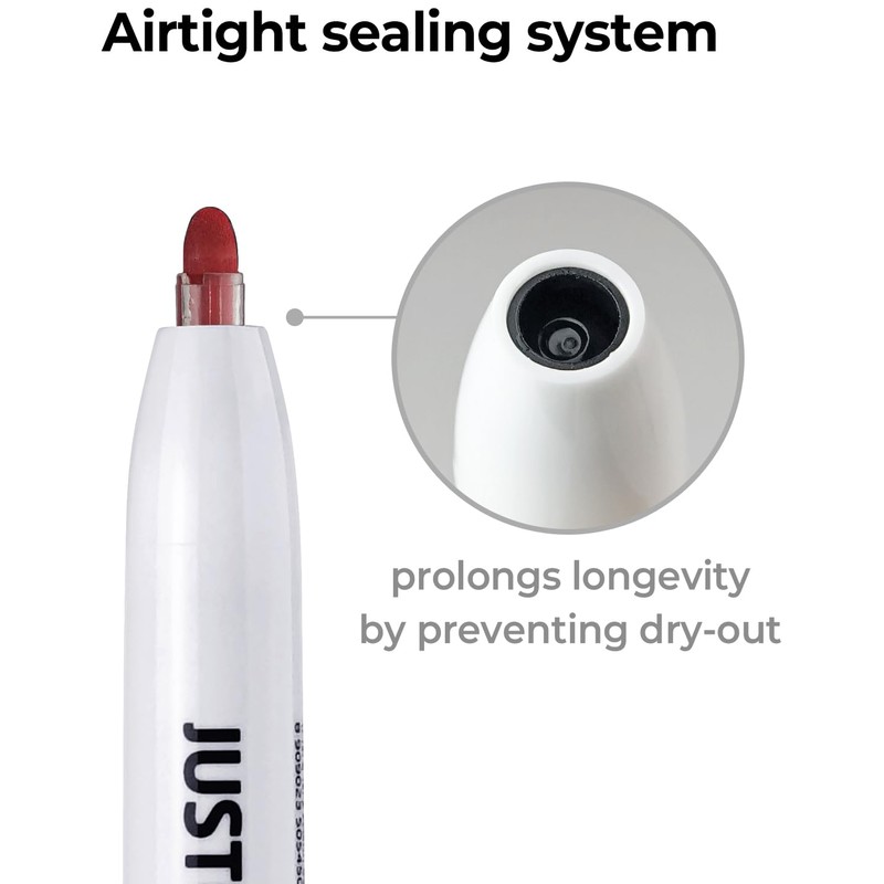 carrotez Retractable Dry Erase Markers, Low Odor Whiteboard Markers, Bullet