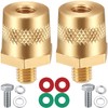 DKARDU 2 Pcs M8 Battery Terminal Adapter Auto Battery Pole