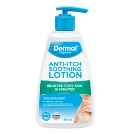 Dermal Therapy Anti-Itch Soothing Lotion | Calms, Relieves and Soothes Itchy Skin within Minutes | 250ml
