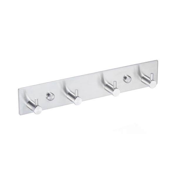 QNIIAED Coat Hooks Wall Mounted,Multipurpose Modern Stainless Steel Screw in
