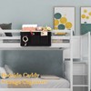 Ozzptuu Bedside Storage Caddy/Bedside Hanging Storage Bag for Headboards Bunk