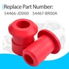Front and Rear Polyurethane Subframe Bushing Kit Compatible with Nissan