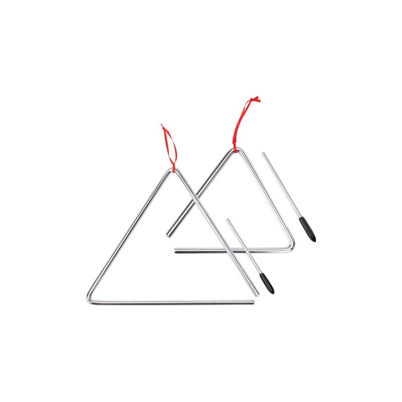 XDrum Triangle Starter Set with Beater - 2 x Triangle