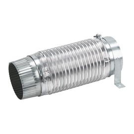 Whirlpool 279823 Thin Twin-Stacked Laundry-Exhaust Vent Extension Kit, Silver