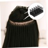 BIUDECO 40pcs C-Shaped Hair Extension Clips for Extension Machine No-Trace