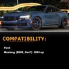 LED Side Marker Lights Front & Rear Bumper Fender White