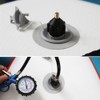 GOIYZTTR SUP Valve Adapter Inflatable Adapter with 4 Pieces Gas