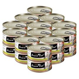 Fussie Cat Premium Tuna & Prawns in Aspic Grain-Free Wet Cat Food 2.82oz, case of 24