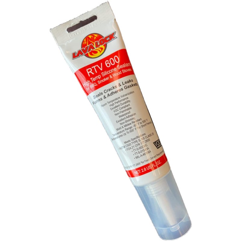 LavaLock RTV 600 F BBQ Grill Smoker Sealer & Gasket