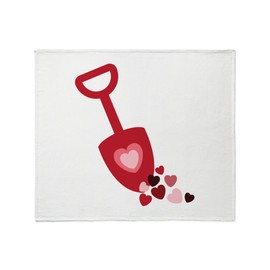 CafePress Love Shovel Throw Blanket Super Soft Fleece Plush Throw Blanket, 60"x50"