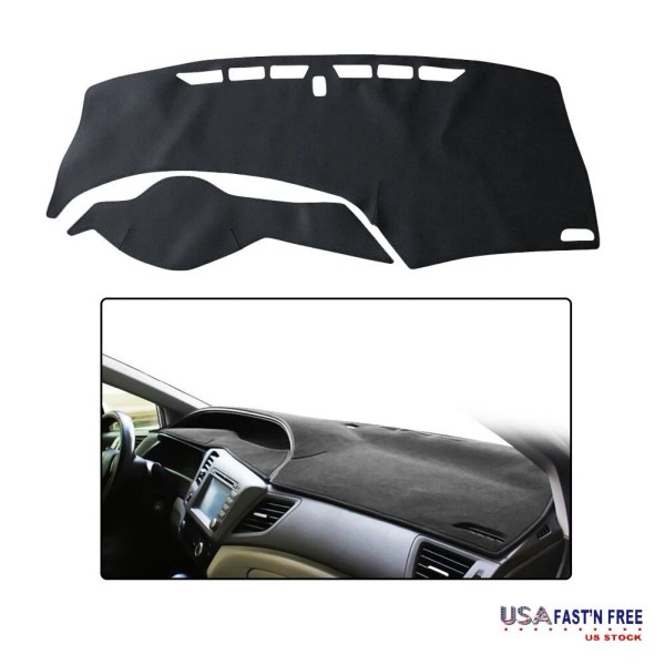 Unbranded Car Dashmat Dash Cover Dashboard Mat Protector Pad Leather