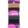Goody Ouchless trenzado Java Bean elástico, neutro, 30 unidades