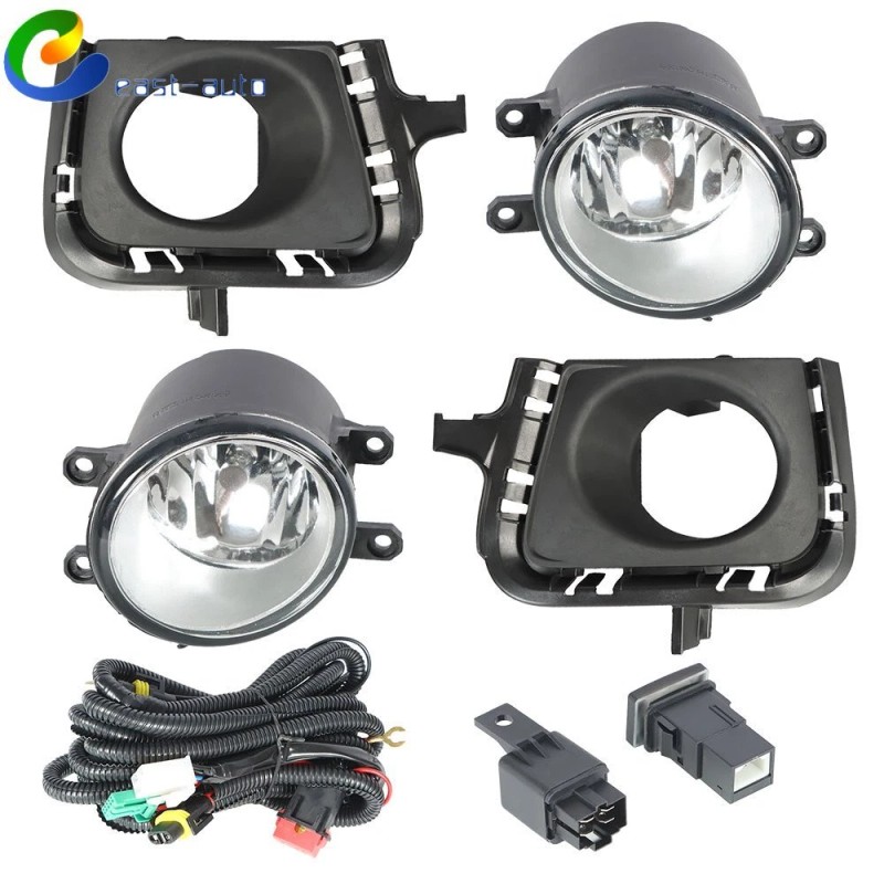 WFLNHB For 2012-2014 Toyota Prius C Left+Right Front Bumper Fog