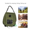 Green 20L Solar Heating Shower Bag Foldable PVC Folding Camping