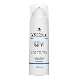 Vibriance Retinol Serum for Face - Reduces Appearance of Deep Wrinkles and Large Pores, Enhances Tone, Improves Complexion - Sensitive, Mature Skin Night Cream - 1 fl oz