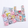 Imported Cute Small Character Figure Pattern Foldable Simple Tote Shopper Bag with Portable Mini Pouch R17 23*36*14cm / Yellow 20ea